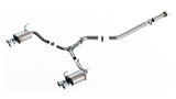 Borla 2022 Subaru WRX 2.4L Turbo AT/MT AWD S-Type Catback Exhaust Polished Tips Borla Catback  AXOPROS