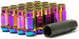 Wheel Mate Muteki SR48 Open End Lug Nuts - Neon 12x1.50 48mm Wheel Mate Lug Nuts  AXOPROS