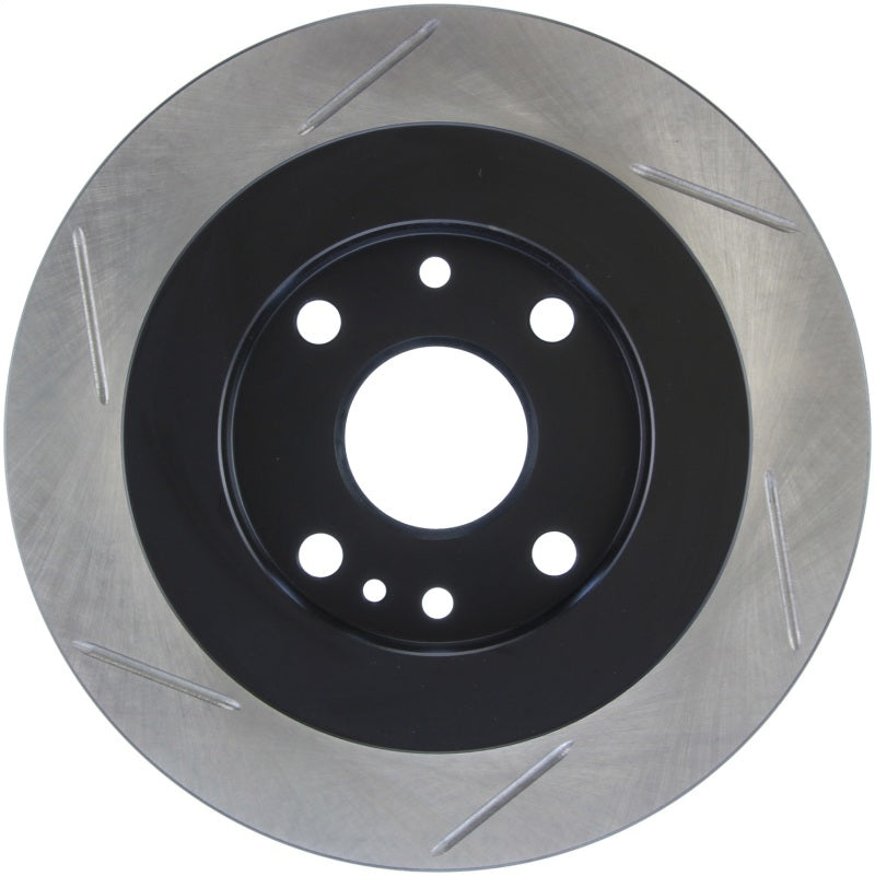 StopTech Power Slot 94-97/99-05 Mazda Miata (01-05 Normal Suspension Only) SportStop Slotted Rear L Stoptech Brake Rotors - Slotted  AXOPROS