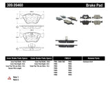 StopTech Performance 04-09 BMW X3 (E38) / 06-09 Z4 3.0Si (E86) / 00-07 330 Series Front Brake Pads Stoptech Brake Pads - Performance  AXOPROS