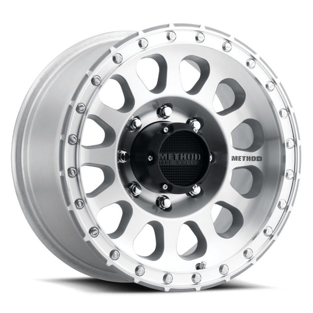 Method MR315 17x8.5 0mm Offset 8x180 130.81mm CB Machined/Clear Coat Wheel Method Wheels Wheels - Cast  AXOPROS