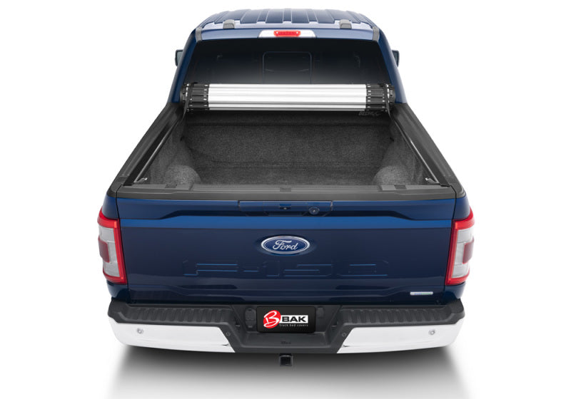 BAK 17-23 Ford Super Duty 6ft 9in Bed Revolver X2 BAK Tonneau Covers - Roll Up  AXOPROS