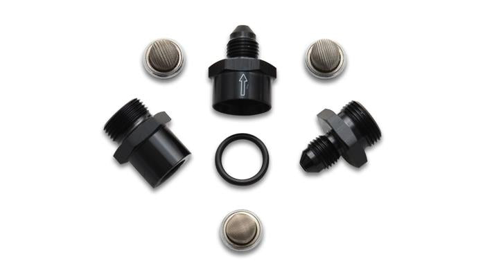 Vibrant Inline Fuel/Oil Filter Set (Size -8AN) incl. 3 filters Vibrant Fuel Filters  AXOPROS