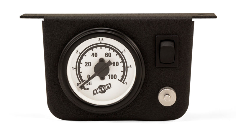 Air Lift Load Controller Ii - Single Gauge w/ Lps 5 PSI Min. Air Lift Gauges  AXOPROS