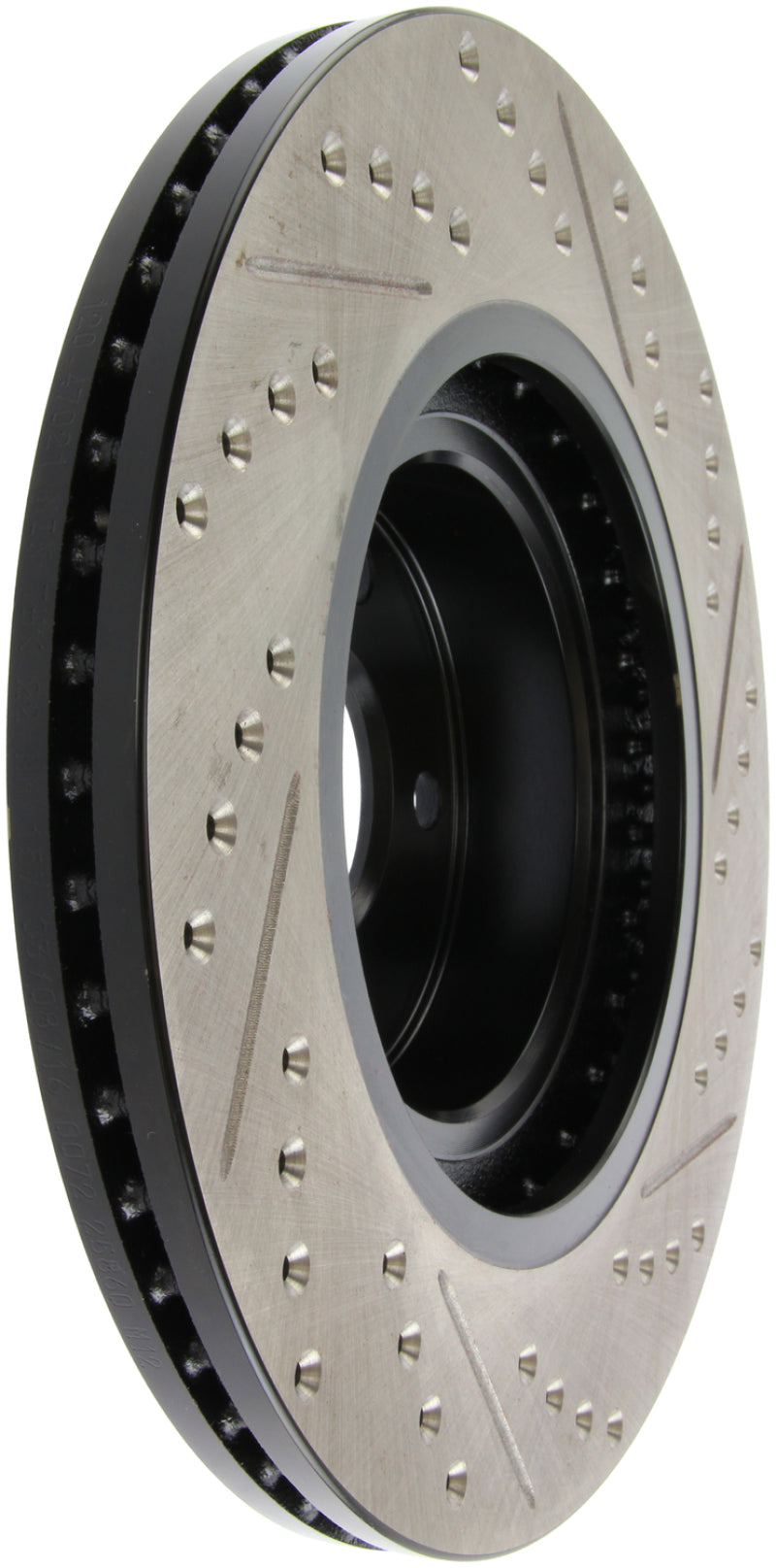 StopTech Slotted & Drilled Sport Brake Rotor Stoptech Brake Rotors - Slot & Drilled  AXOPROS