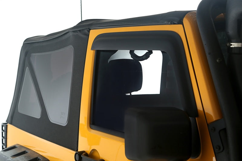 Rugged Ridge Sailcloth Soft Top Black Diamond 10-18 2-Door JK Rugged Ridge Soft Tops  AXOPROS