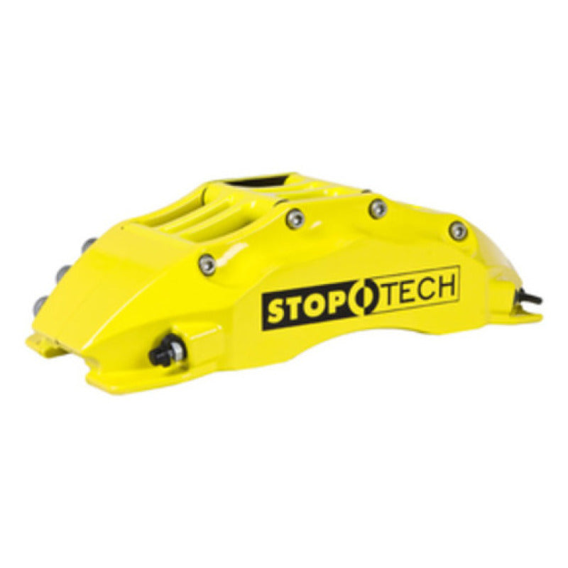 StopTech 08-13 BMW M3/11-12 1M Coupe Front BBK w/ Yellow ST-60 Calipers Drilled 380x35mm Rotor Stoptech Big Brake Kits  AXOPROS