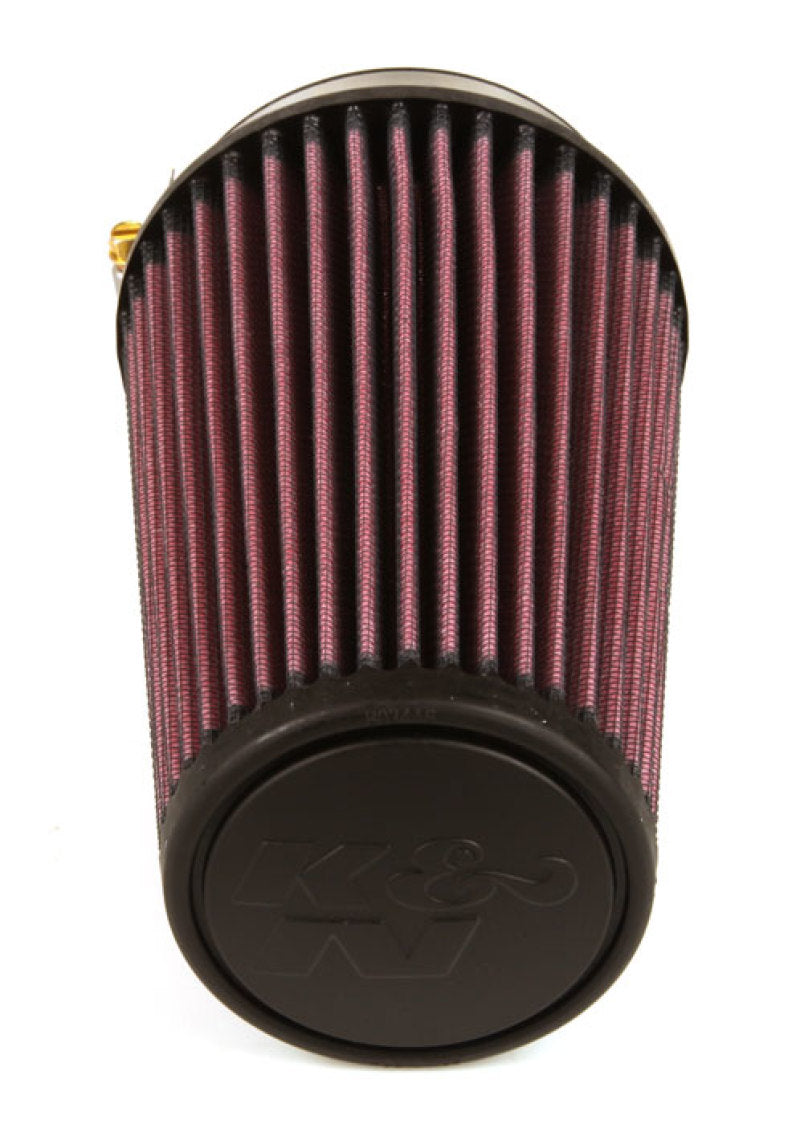 K&N Filter Universal Rubber Filter 3 1/2 inch Flange 4 5/8 inch Base 3 1/2 inch Top 7 inch Height K&N Engineering Air Filters - Universal Fit  AXOPROS