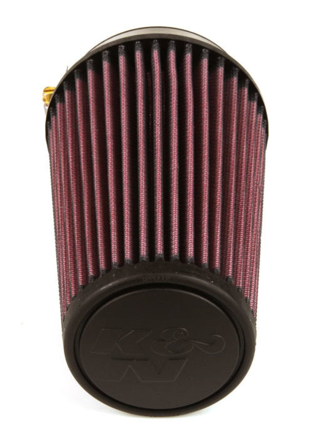 K&N Filter Universal Rubber Filter 3 1/2 inch Flange 4 5/8 inch Base 3 1/2 inch Top 7 inch Height K&N Engineering Air Filters - Universal Fit  AXOPROS