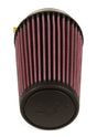 K&N Filter Universal Rubber Filter 3 1/2 inch Flange 4 5/8 inch Base 3 1/2 inch Top 7 inch Height K&N Engineering Air Filters - Universal Fit  AXOPROS