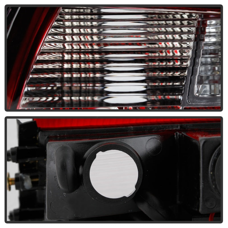 Xtune Porsche 911 996 ( Non 4S. Turbo. GT3 ) 99-04 LED Tail Lights Red Clear ALT-ON-P99699-LED-RC SPYDER Tail Lights  AXOPROS