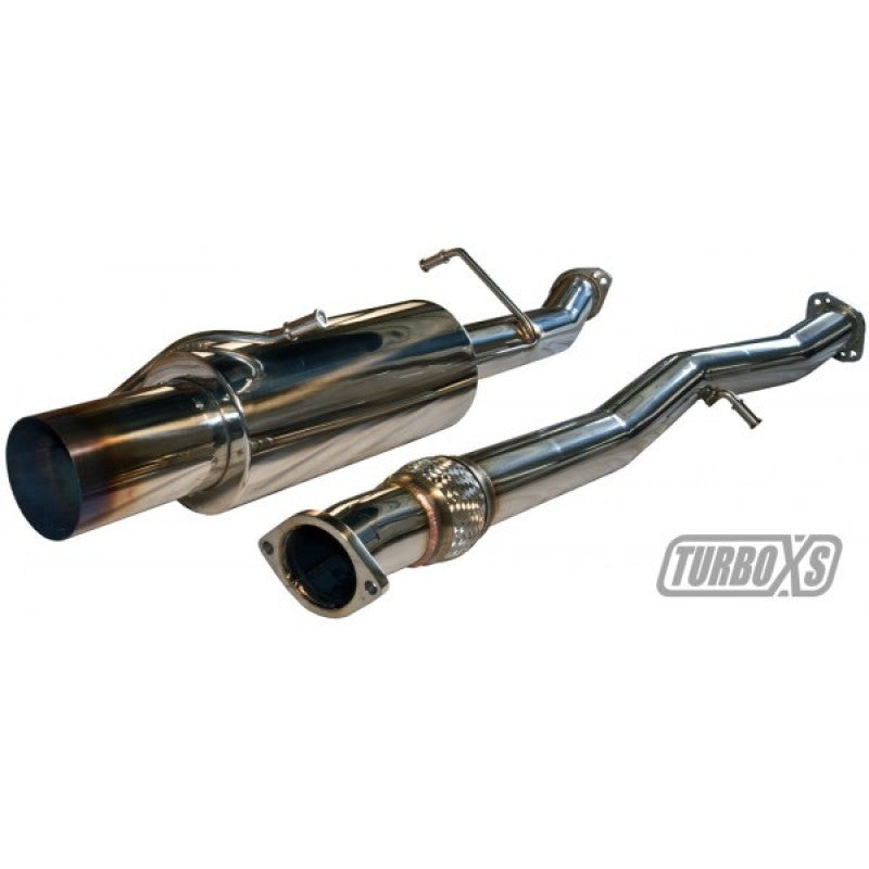 Turbo XS 02-07 WRX-STi Catback Exhaust Blued Tips Turbo XS Catback  AXOPROS