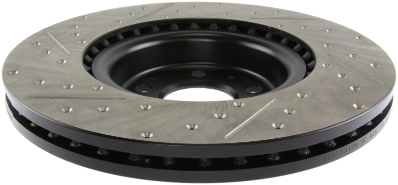 StopTech Slotted & Drilled Sport Brake Rotor Stoptech Brake Rotors - Slot & Drilled  AXOPROS