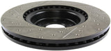 StopTech Slotted & Drilled Sport Brake Rotor Stoptech Brake Rotors - Slot & Drilled  AXOPROS