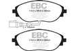 EBC 12+ Volkswagen CC 3.6 Ultimax2 Front Brake Pads EBC Brake Pads - OE  AXOPROS