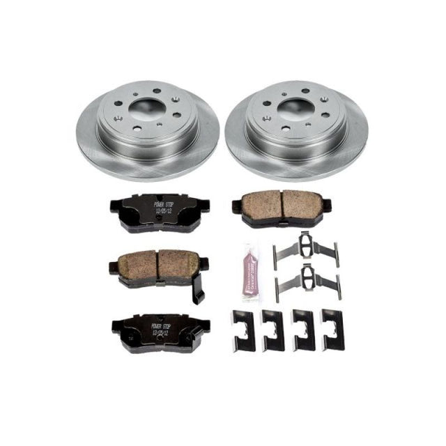 PowerStop Power Stop 90-01 Acura Integra Rear Autospecialty Brake Kit Brake Kits - OE aftermarket performance part