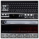 Spyder 07-11 Lexus GS 350 LED Tail Lights Black ALT-YD-LGS06-LED-BK SPYDER Tail Lights  AXOPROS