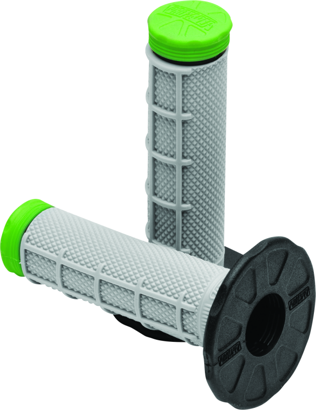 ProTaper Tri Density MX 1/2 Waffle Grips - Green ProTaper Grips  AXOPROS