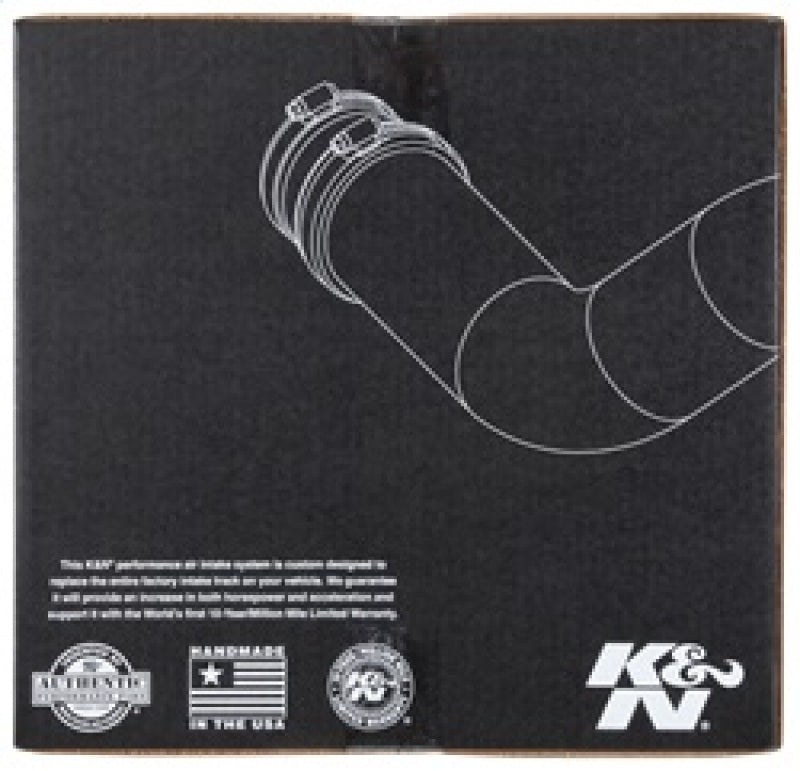 K&N 11-13 Ford Mustang GT 5.0L V8 Typhoon Peformance Intake K&N Engineering Cold Air Intakes  AXOPROS