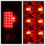 Xtune Ford Super Duty 08-15 LED Tail Lights Black ALT-JH-FS08-LED-BK SPYDER Tail Lights  AXOPROS