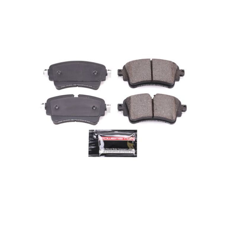 Power Stop 17-19 Audi A4 Rear Z23 Evolution Sport Brake Pads w/Hardware PowerStop Brake Pads - Performance  AXOPROS