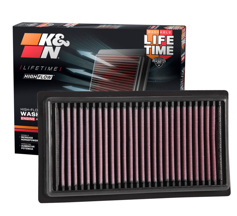 K&N 2017 Subaru BRZ H4-2.0L F/I Replacement Drop In Air Filter K&N Engineering Air Filters - Drop In  AXOPROS