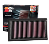 K&N 2017 Subaru BRZ H4-2.0L F/I Replacement Drop In Air Filter K&N Engineering Air Filters - Drop In  AXOPROS