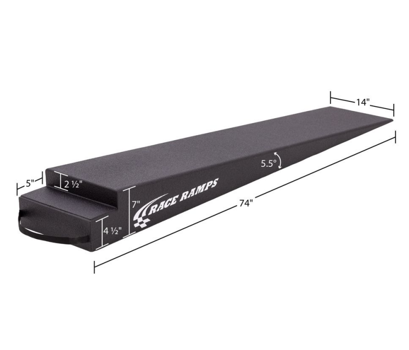 Race Ramps 7in. Trailer Ramps - 5.5 Degree Approach Angle Race Ramps Ramps  AXOPROS