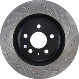 StopTech Slotted & Drilled Sport Brake Rotor Stoptech Brake Rotors - Slot & Drilled  AXOPROS