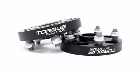 Torque Solution Forged Aluminum Wheel Spacer Subaru 56mm Hub 5x114.3 - 25mm Torque Solution Wheel Spacers & Adapters  AXOPROS