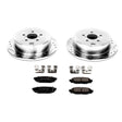 Power Stop 13-16 Subaru BRZ Rear Z23 Evolution Sport Brake Kit PowerStop Brake Kits - Performance D&S  AXOPROS