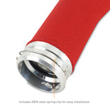 Mishimoto 2022+ Subaru WRX Charge Pipe - Wrinkle Red Mishimoto Intercooler Pipe Kits  AXOPROS