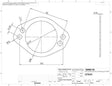 Turbo XS 4 Hole 3in Gasket 105mm Center-to-Center (Fits WS-MP-V2 / WS02-RMA / WS02-RMA-TI) Turbo XS Exhaust Gaskets  AXOPROS