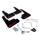 Rally Armor 15-21 Subaru WRX/STI Black UR Mud Flap w/Red Altered Font Logo Rally Armor Mud Flaps  AXOPROS