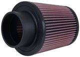 K&N Universal Rubber Filter 3 1/2inch ID FLG / 6inch Base / 4-5/8inch Top / 6inch Height K&N Engineering Air Filters - Universal Fit  AXOPROS