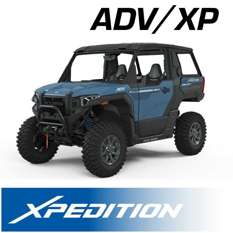 Rugged Radios Polaris Xpedition Comm Kit w/ BT 2-Way Radio STX Stereo Head / M1 VHF Bus Band Rugged Radios Audio  AXOPROS