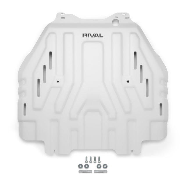 Rival 4x4 Rival 24-26 Toyota Tacoma i-Force Max Hybrid Aluminum Transmission Catalytic Converter Skid Plate Skid Plates aftermarket performance part