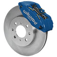 Wilwood DPHA Front Caliper & Rotor Kit Honda / Acura w/ 262mm OE Rotor - Competition Blue Wilwood Big Brake Kits  AXOPROS