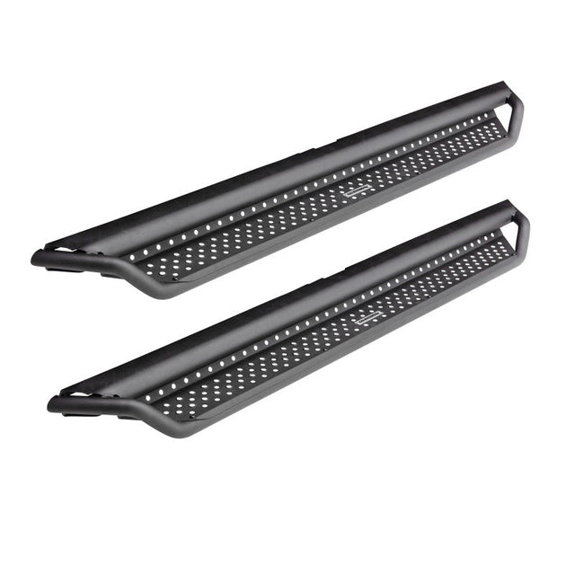 Go Rhino Dominator Extreme D1 Side Steps - Tex Blk - 80in Go Rhino Side Steps  AXOPROS