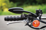 Kuryakyn Teardrop Mirrors Satin Black Kuryakyn Rear View Mirrors  AXOPROS