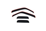 AVS 99-11 Ford Ranger (Fixed Window) Ventvisor Outside Mount Window Deflectors 4pc - Smoke AVS Wind Deflectors  AXOPROS
