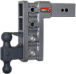 Gen-Y Mega Duty 3in Shank 9in Drop 3.5K TW 32K Hitch w/GH-0161 Dual-Ball/GH-0162 Pintle Lock GEN-Y Hitch Hitch Receivers  AXOPROS