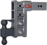 Gen-Y Mega Duty 3in Shank 9in Drop 3.5K TW 32K Hitch w/GH-0161 Dual-Ball/GH-0162 Pintle Lock GEN-Y Hitch Hitch Receivers  AXOPROS