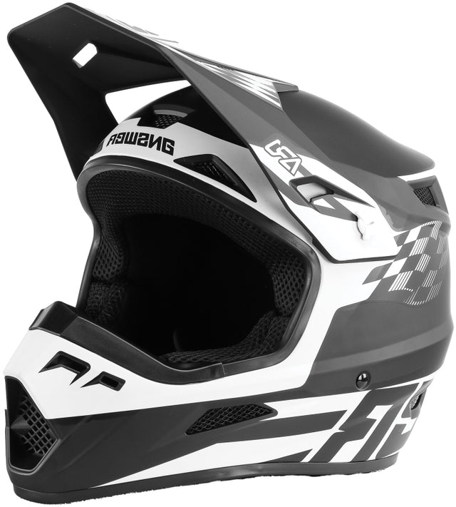 Answer AR1 Sweep Helmet Black/White - Large Answer Helmets and Accessories  AXOPROS