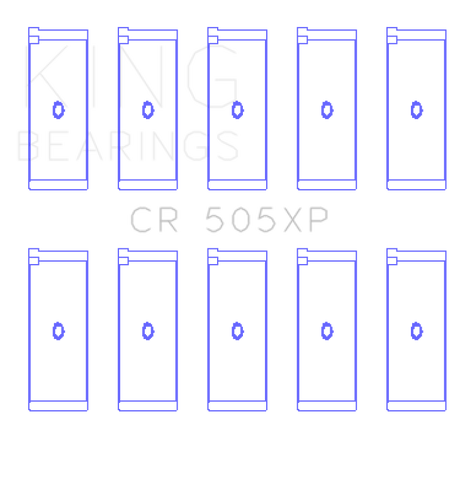 King Engine Bearings Audi 2.1L/2.2L 10V/20V 5cyl Turbo (Size STD) Performance Rod Bearing Set King Engine Bearings Bearings  AXOPROS