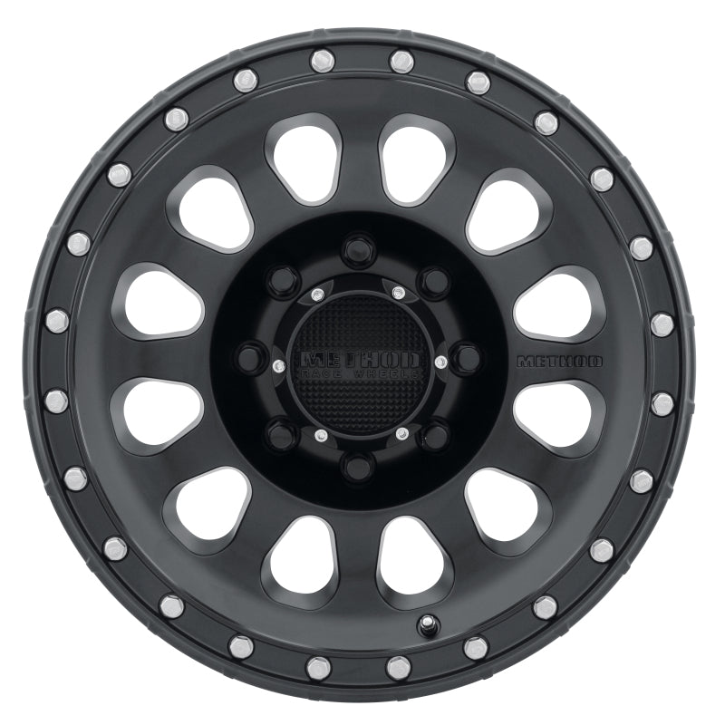 Method MR315 18x9 +18mm Offset 8x170 130.81mm CB Matte Black Wheel Method Wheels Wheels - Cast  AXOPROS