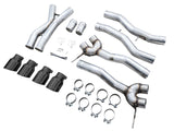 AWE Track Edition Catback Exhaust for BMW G8X M3/M4 - Diamond Black Tips AWE Tuning Catback  AXOPROS