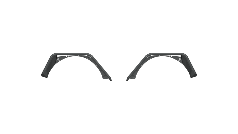 Road Armor 18-20 Jeep Wrangler JL Stealth Rear Fender Flare Body Armor - Tex Blk Road Armor Fender Flares  AXOPROS