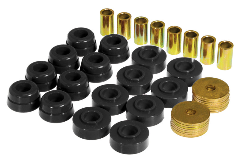 Prothane 73-82 Chevy Corvette Body Mount Kit - Black Prothane Bushing Kits  AXOPROS
