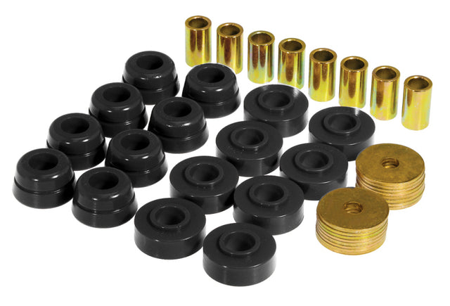 Prothane 73-82 Chevy Corvette Body Mount Kit - Black Prothane Bushing Kits  AXOPROS